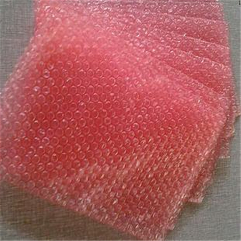 气泡膜红色